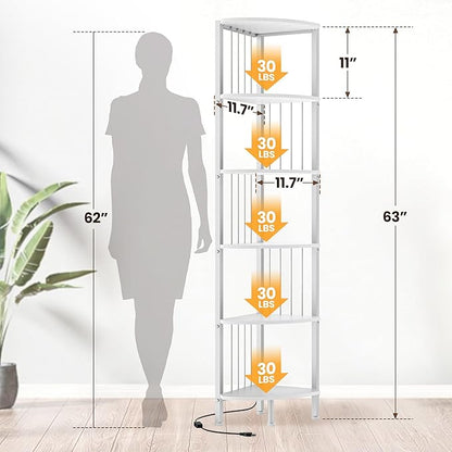 MonaSixy 6 Tier Corner Shelf - Image 2