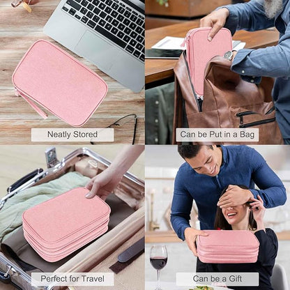 FYY Electronic Organizer, Large Travel Cable Organizer Bag Pouch Electronic - Image 7