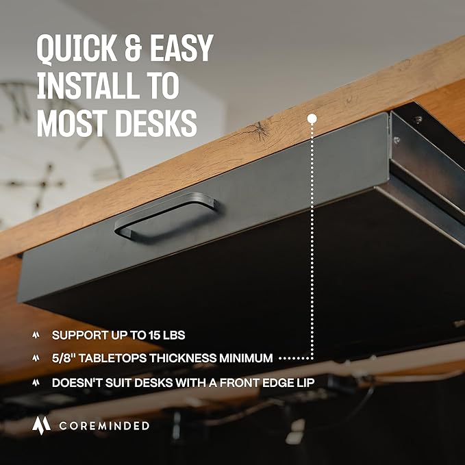 Under Desk Drawer Slide Out Attachment - Image 4