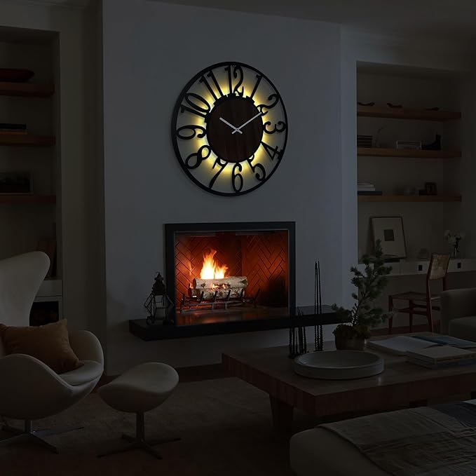Casaformia 32'' Large Silent Wall Clock - Image 7