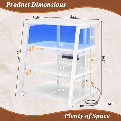 Armocity 4-Tier AV Media Stand - Image 2