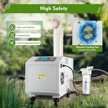 Humidifier Large Room, 10L 6.6Lbs/H Industrial Ultrasonic Mist Maker - Image 5