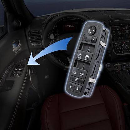 Obaee Master Power Window Switch Front Left Driver Side Compatible - Image 6