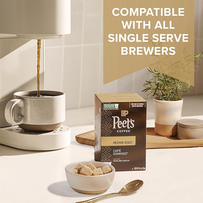 Peet's Coffee, Medium Roast Single Serve Coffee Pods - Image 4
