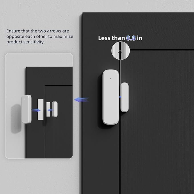 Door Chime, Door Sensor Chime When Door Opens, BITIWEND Door Entry Alarm - Image 8