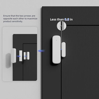 Door Chime, Door Sensor Chime When Door Opens, BITIWEND Door Entry Alarm - Image 8