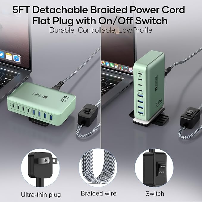 8-Port Multiple Charger Station 200W - Image 6