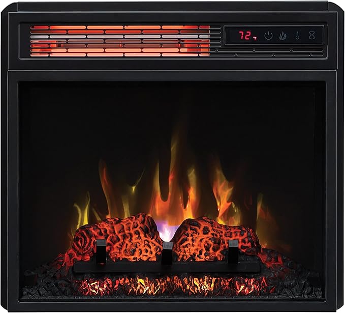 ClassicFlame 18" Infrared Quartz Electric Fireplace Insert - Image 6