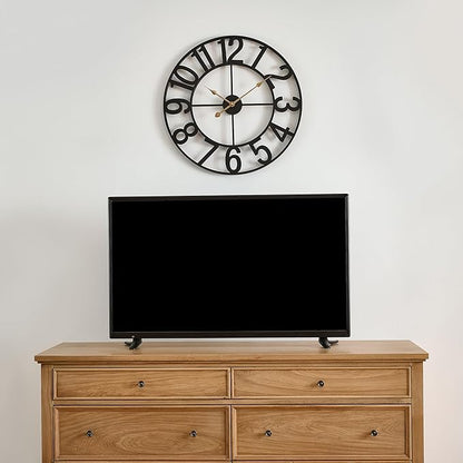 Alarmore Wall Clocks for Living Room Decor, Silent Wall Clock Battery Operated - Image 4