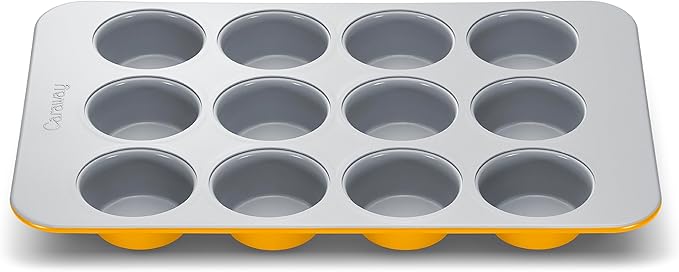 Caraway Non-Stick Ceramic 12-Cup Muffin Pan by Caraway