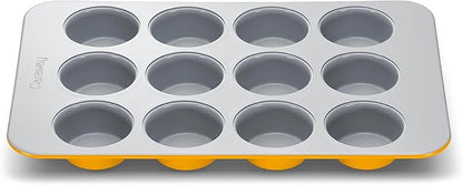 Caraway Non-Stick Ceramic 12-Cup Muffin Pan by Caraway