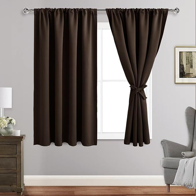 JIUZHEN Blackout Curtains for Bedroom by JIUZHEN