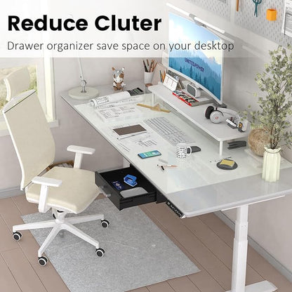 UNITEDPOWER Under Desk Drawer Storage, Pull-Out Office Hidden Counter Drawer - Image 6