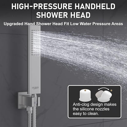 Iriber 12-Inch Rainfall Shower System - Image 6