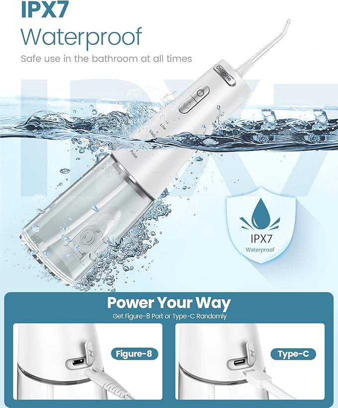 Onlyone Rechargeable Cordless Water Flosser - Image 6