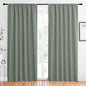 NICETOWN 2 Panels Blackout Curtains, Rod Pocket Thermal Insulated Drapes 84 by NICETOWN
