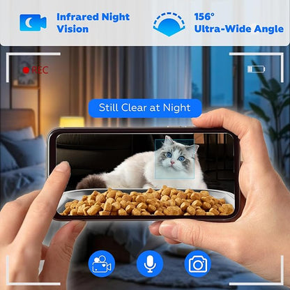 TYM Automatic Cat Feeder with 2 Camera - Image 3