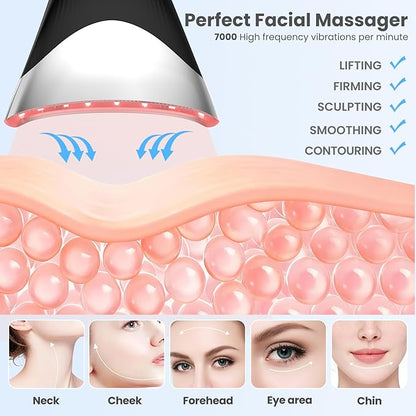 7-in-1 LED Neck Beauty Device, Facial Sculpting Tool of Face Lifting Device - Image 2