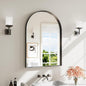 Arch Bathroom Mirror, Tempered Glass Decor Mirror by Unknown