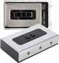 NETMATE 3-Port 3.5mm Stereo Audio Switch, 3.5mm+RCA Audio Switcher 2 Input 1 by DEAD+SKIN