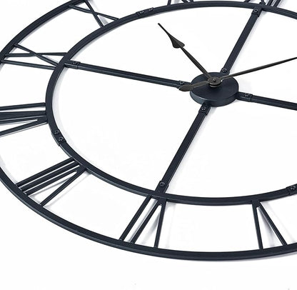 Ohweog Large Wall Clock for Living Room Decor – 32 Inch Silent Non-Ticking - Image 4