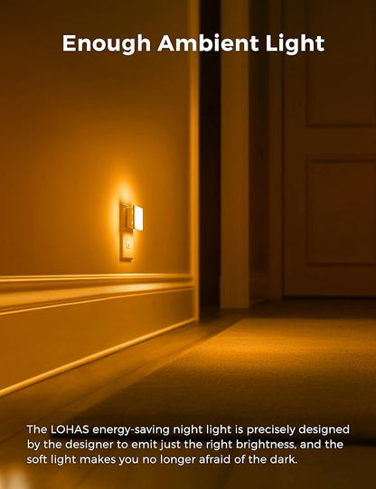 L LOHAS LED Night Lights Plug into Wall, Plug in Night Light, Dusk to Dawn - Image 4