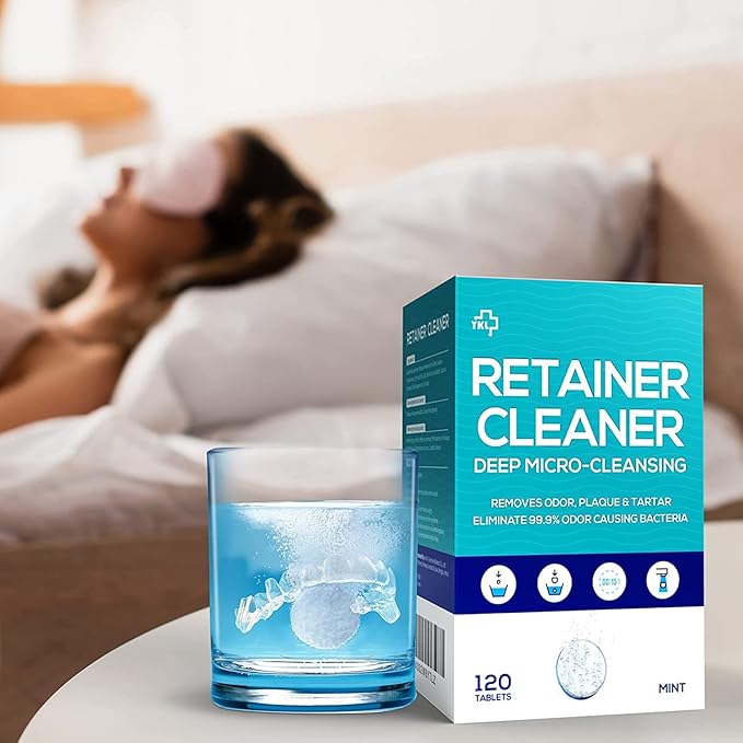 Y-Kelin Retainer and Denture Cleaner 120 Tablets - Image 5
