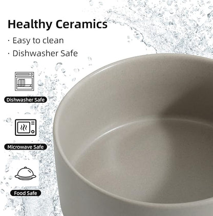 Non-Slip 8.2inch Ceramic Dog Food and Water Bowl - Image 4