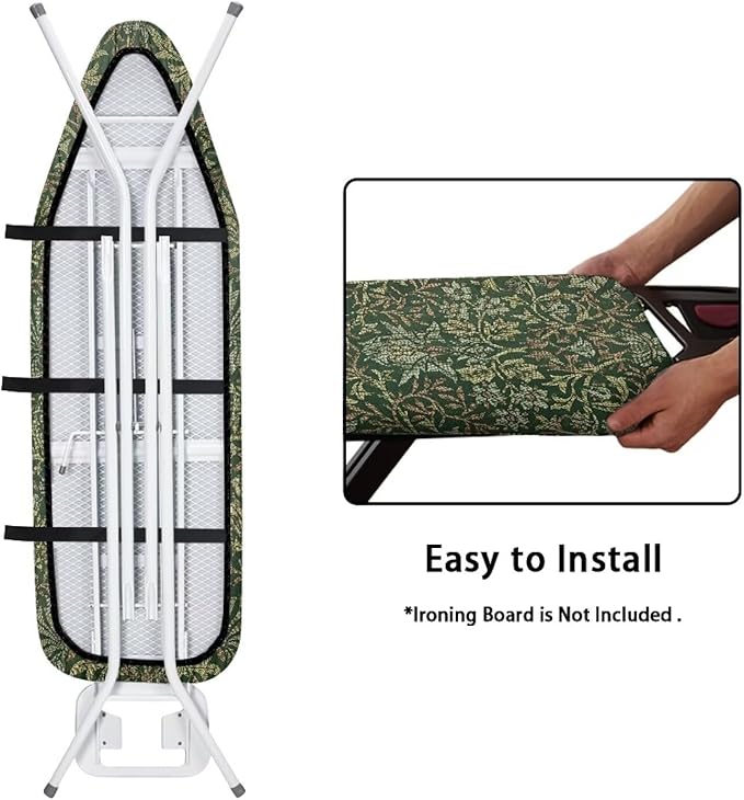 ZCFYGDX Breathable Ironing Board Cover Decor, Resist Scorching & Staining - Image 4