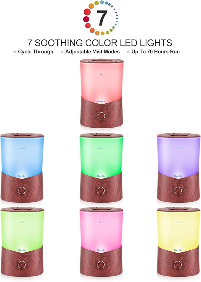 BlueHills Premium 3000 ML XL Essential Oil Diffuser Aroma Humidifier 3 Liter - Image 8