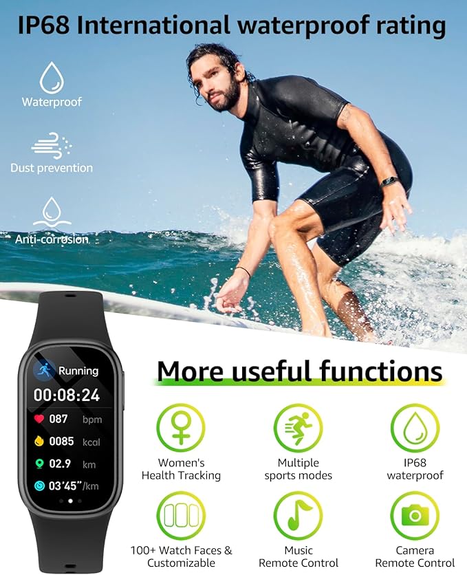 BUTFORFIT Fitness Tracker, Smart Watch - Image 6