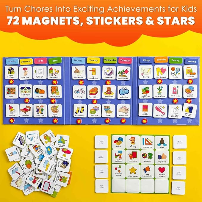 QUOKKA Magnetic Chore Chart for Kids - Image 2