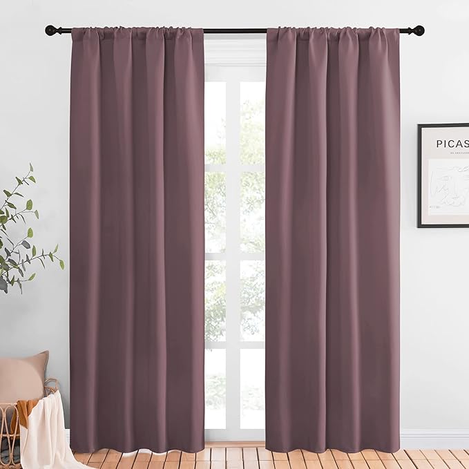 NICETOWN Blackout Curtains for Living Curtains, Window Treatment Thermal by NICETOWN
