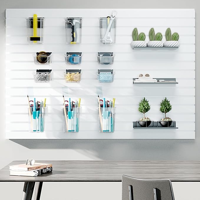 Daanxw 12 Packs Slatwall Accessories, Includes 6 Packs of Slatwall Boxes and 6 - Image 5