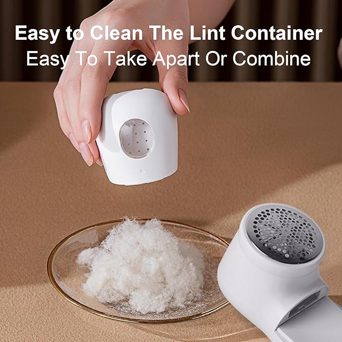 Fabric Shaver Lint Remover Sweater Shavers to Remove Pilling, Rechargeable - Image 6