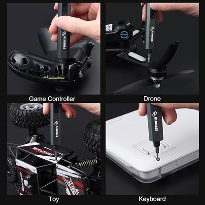 STREBITO Mini Electric Screwdriver Upgraded 155 in 1 Electric Precision - Image 7