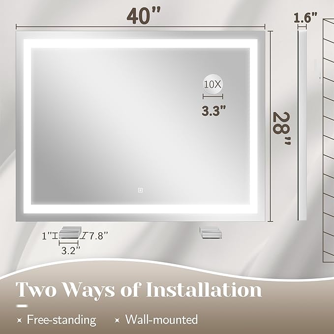 FENNIO Large Vanity Mirror - Image 7