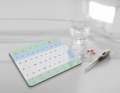 Communication Board For Adults- Non-Slip, Portable Letter Chart for Non-Verbal - Image 4