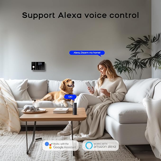 LWOHSI Alarm System for Home Security, Wireless Home Security Systems - Image 7