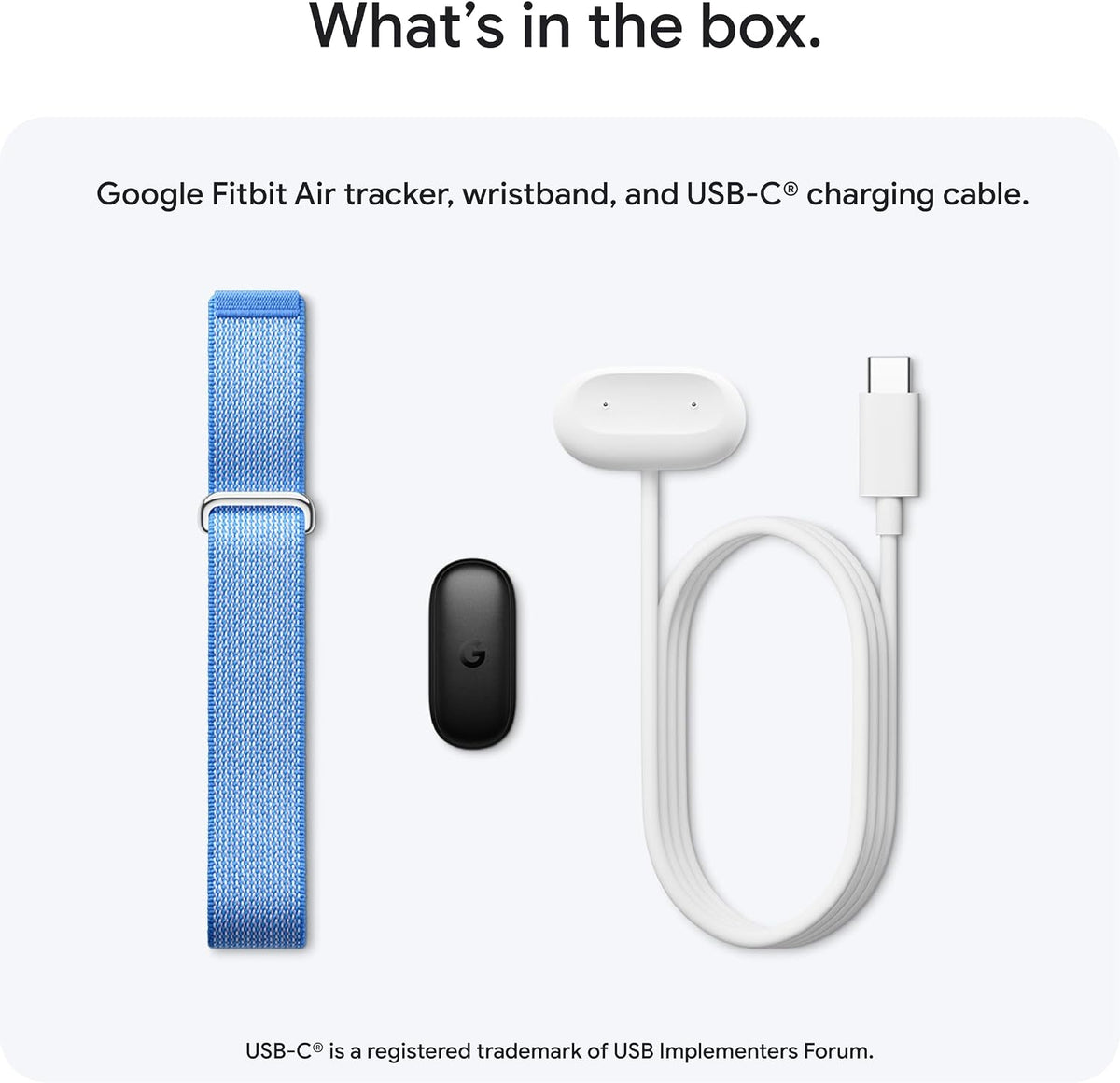 google fitbit air - screenless activity tracker, obsidian, view 10