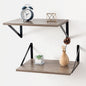 Axeman Deep Floating Shelves for Wall, 12 Inch Deep Floating Shelves Set of 2 by Axeman
