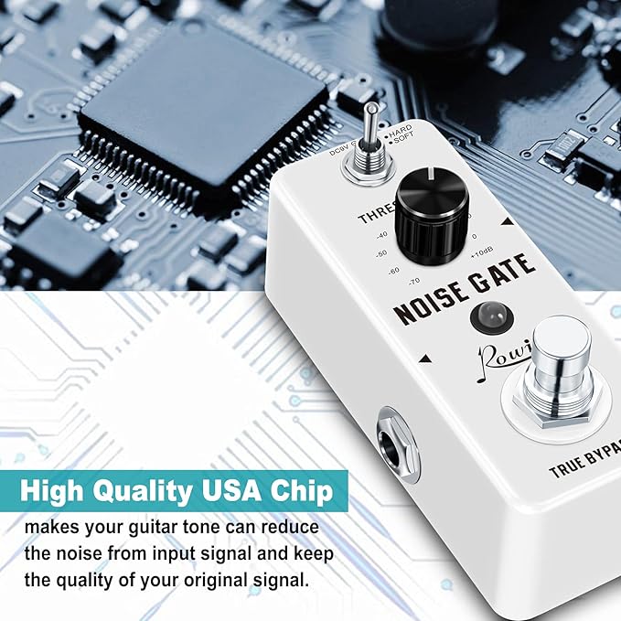 Rowin Guitar Noise Killer Noise Gate Suppressor Effect Pedal LEF-319 - Image 3