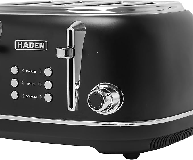 Haden Heritage 4 Slice Wide Slot Stainless Steel Toaster - Image 8