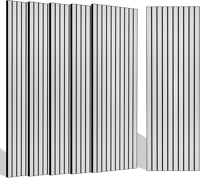 BUBOS 10 Pack Large Acoustic Panels, Decorative Self-Adhesive Acoustical Wall by BUBOS