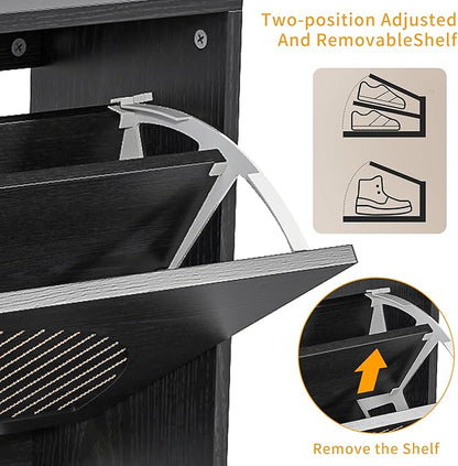 Shoe Storage Cabinet for Entryway - Image 6