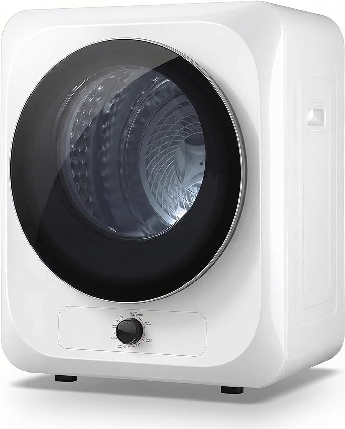 Auertech 1.5 Cu.Ft Portable Clothes Dryer, 850 W Front Load Electric Dryer by Auertech