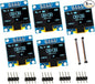 EPLZON 5 Pack 0.96 inch OLED IIC Display Module 128x64 Pixel Mini Self-Luminous by EPLZON