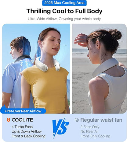 TORRAS COOLiFY Lite Neck Fan, Industry’s Strongest Power, Portable Neck Fan - Image 5