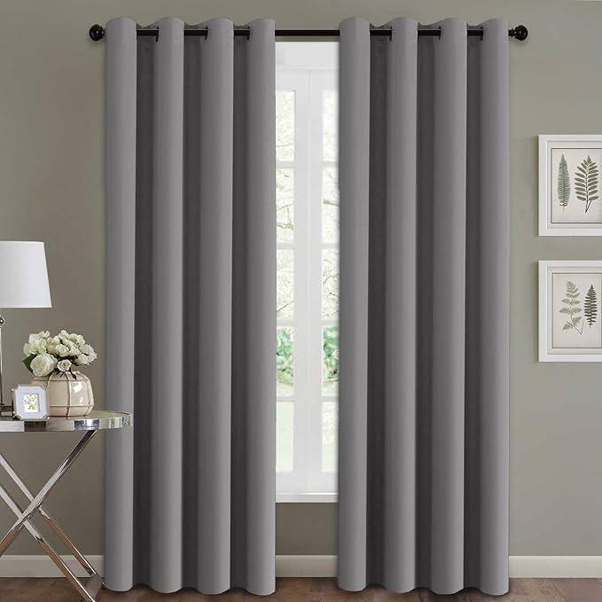 H.VERSAILTEX Three Pass Microfiber Blackout Thermal Insulated Grommet Panel by HVERSAILTEX