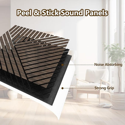 ARMURO 4 Packs Acoustic Wall Panels - Image 6